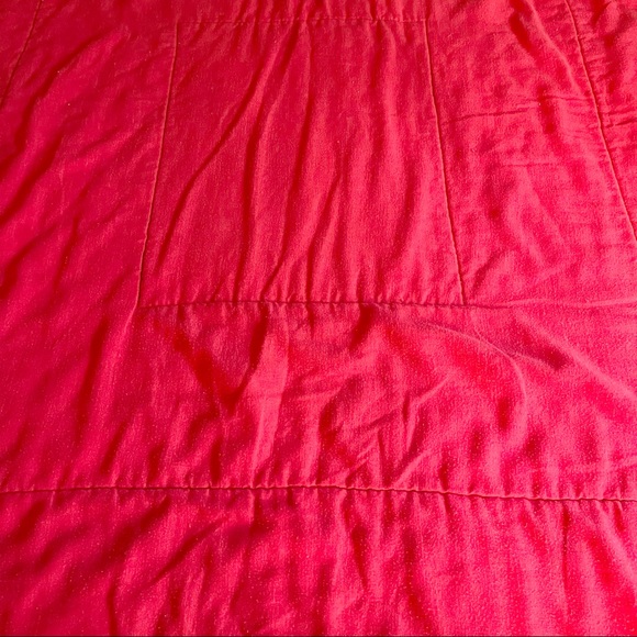 VTG Handmade Baby Quilt, Letters & Checks, Old Fashioned - Picture 6 of 6